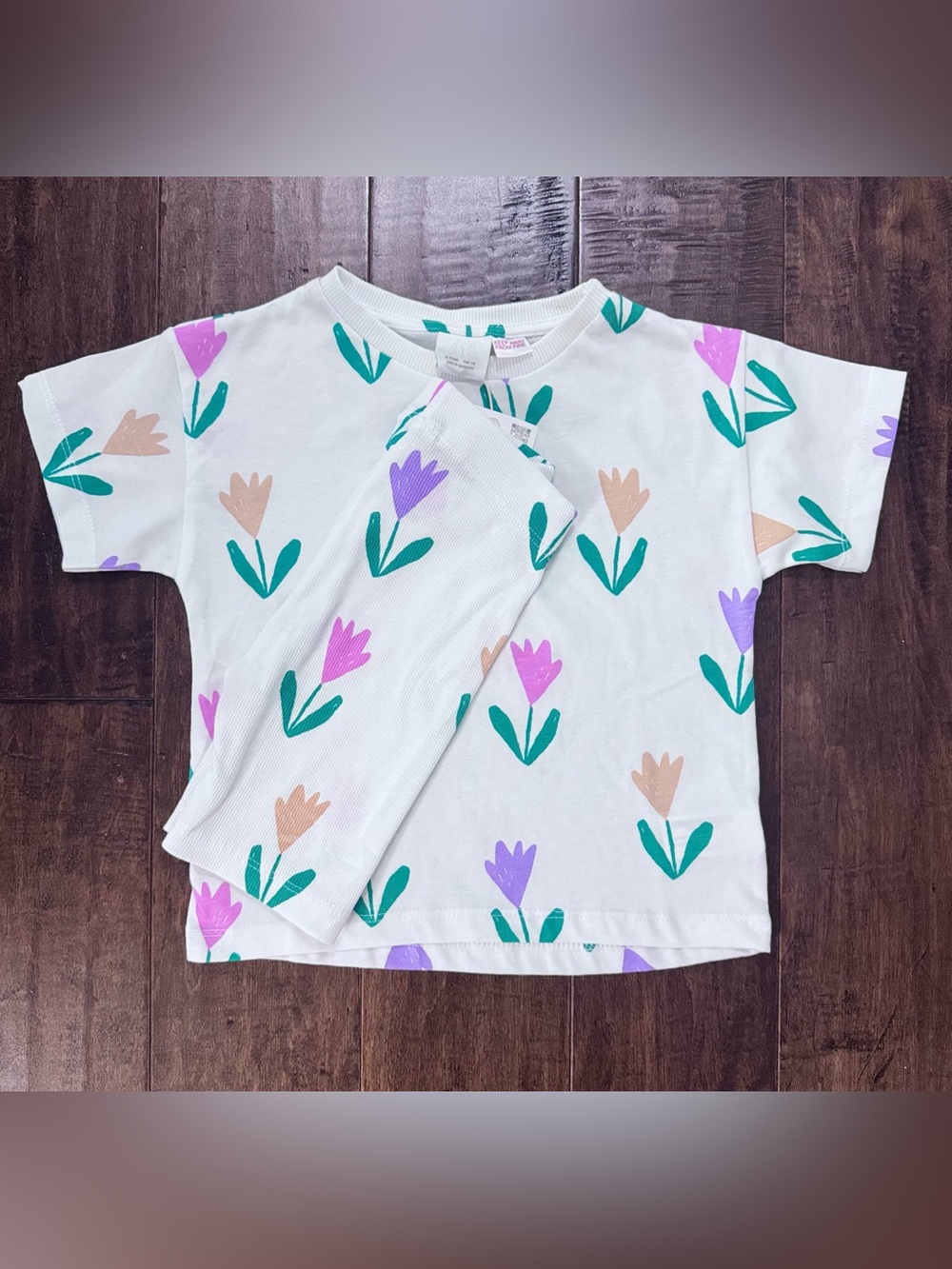 Zara bike short set 4T NWT